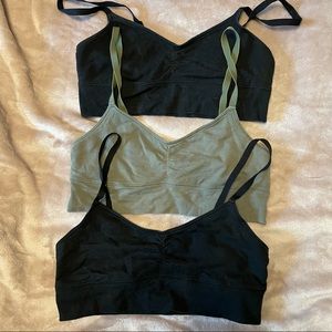 Aerie chill play move cotton bralette small